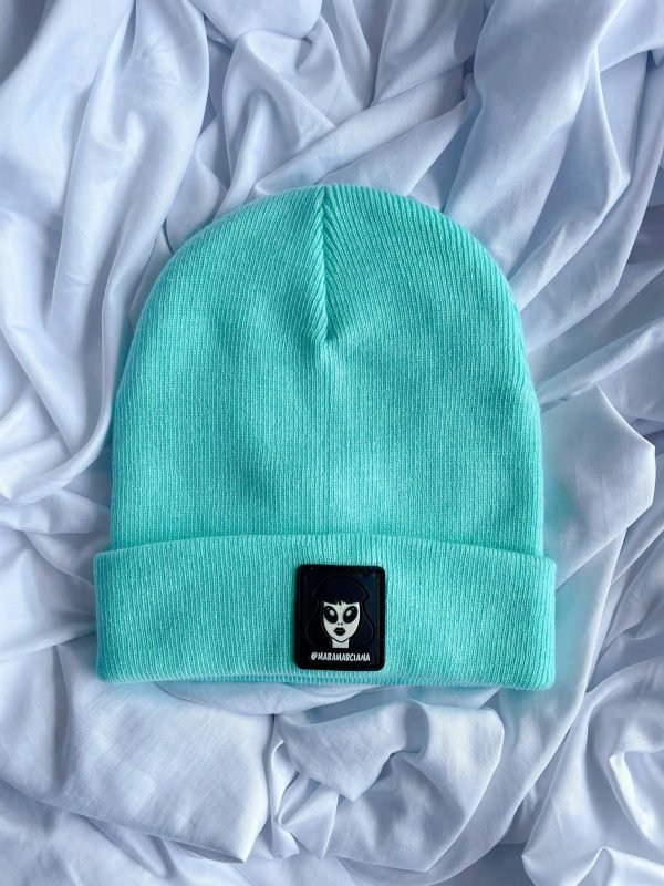 Beanie verde menta