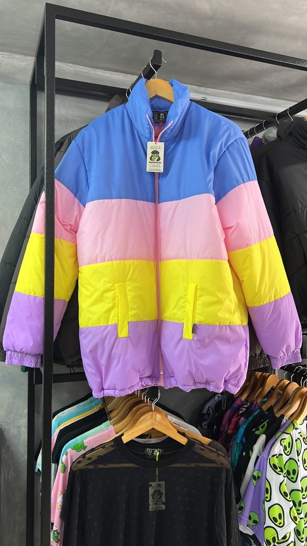 Chaquetas Bomber Oversize Colores pastel - Image 8