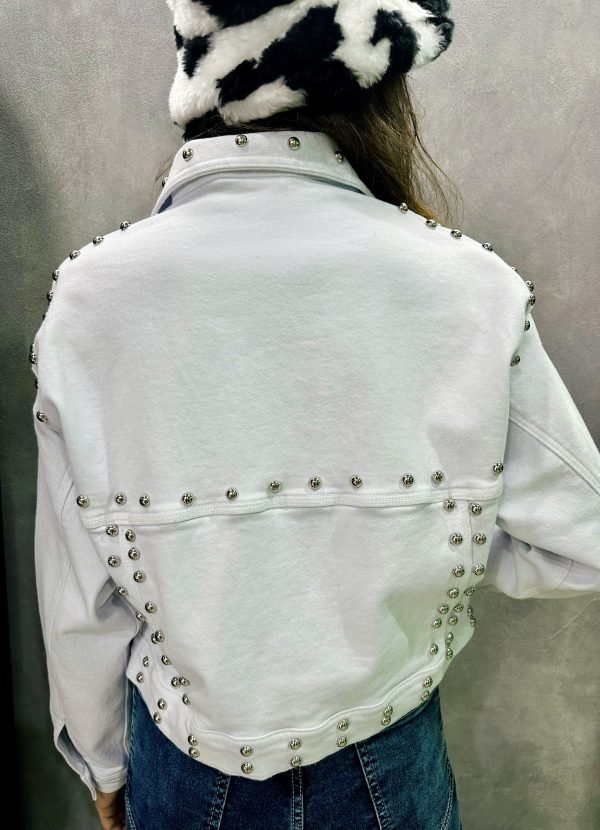 Denim jacket white - Image 3