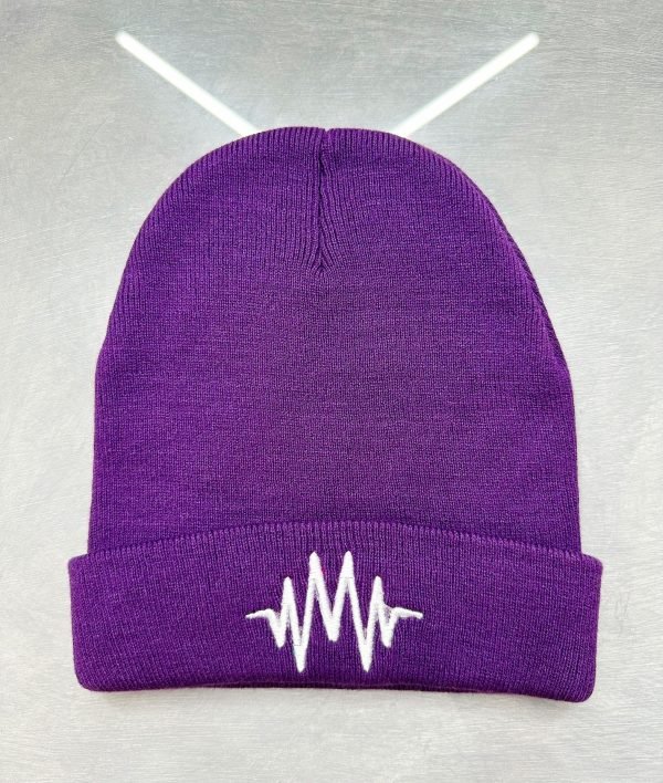 Beanie purple logo marciana 💜