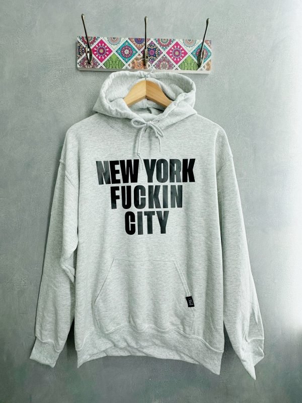 Hoodie NYFC🗽Gris Jaspe