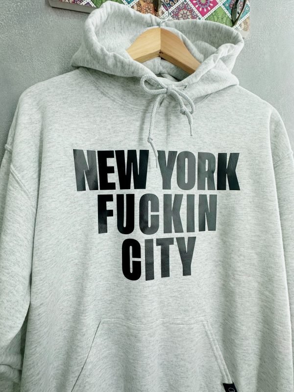 Hoodie NYFC🗽Gris Jaspe - Image 3