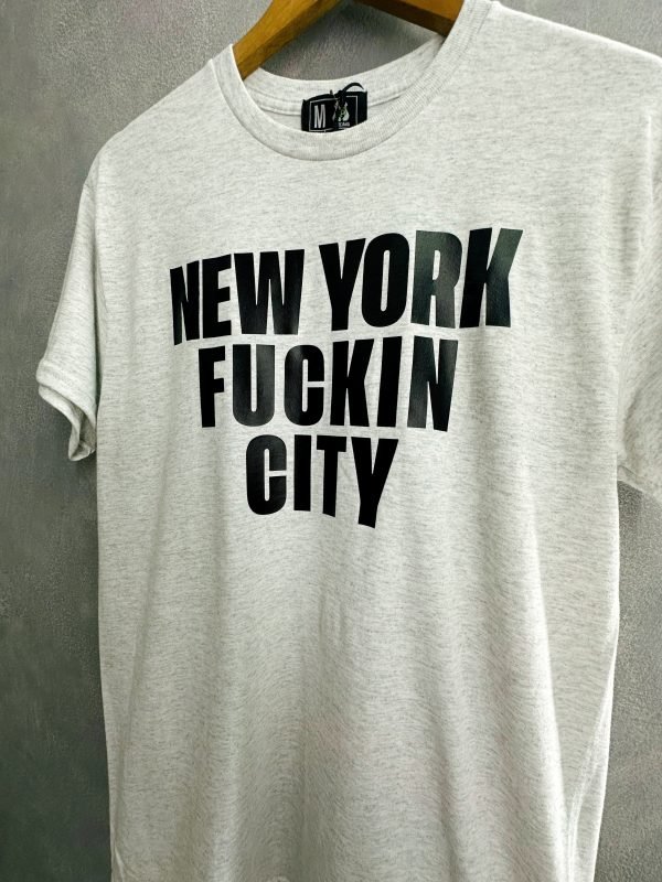 Camiseta oversize Gris jaspe NYFC 🗽 - Image 2