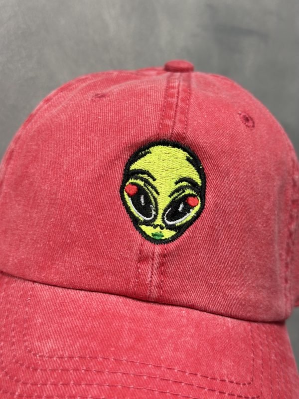 Cap Alien love ❤️👽Roja jaspe - Image 3