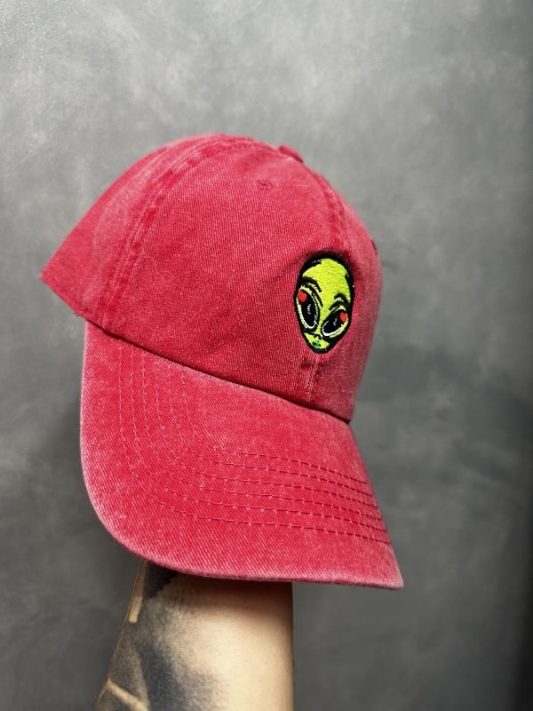 Cap Alien love ❤️👽Roja jaspe - Image 2